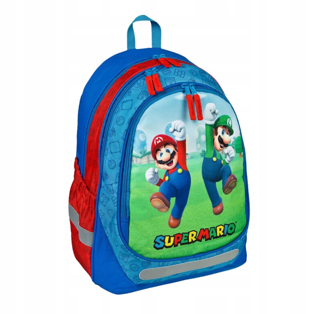 Veľký batoh s hrdinami Super Mario a Luigi - Ideálny darček pre každého malého hráča!
